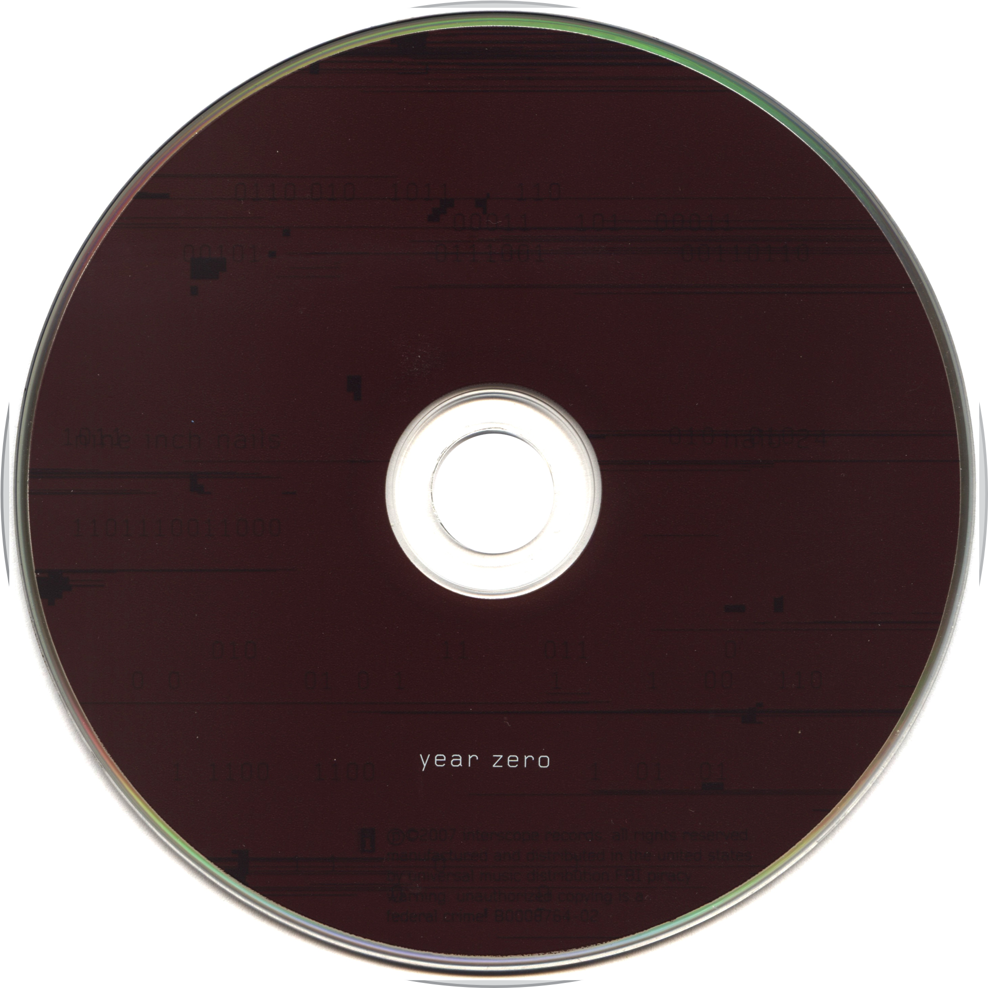 year zero cd